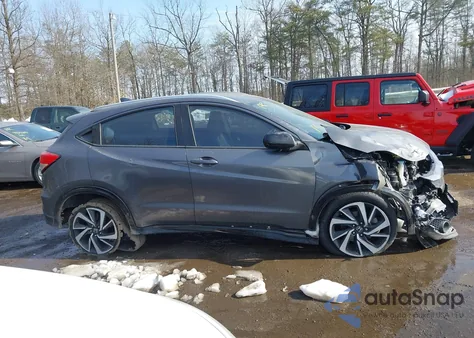 2019 Honda Hr-V Sport из США, поврежденный, VIN 3CZRU6H15KG706904